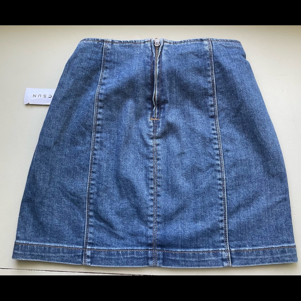 Pacsun Denim Miniskirt - Picture 2 of 5